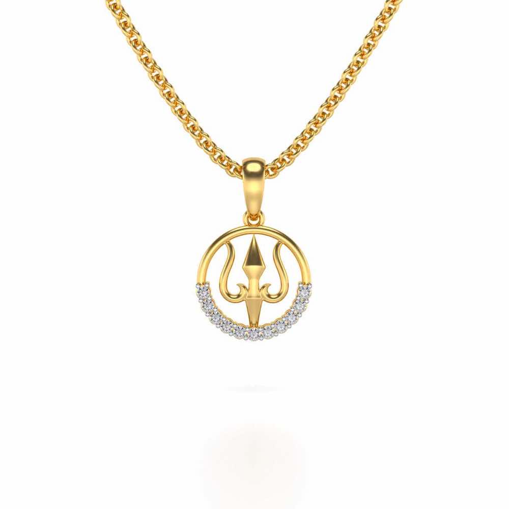 Religious & Spiritual Gold Pendants for Men